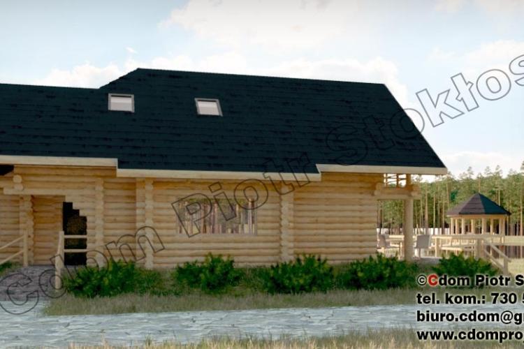 1B. DOM Z BALA NAD RZEKĄ